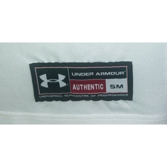 Notre Dame #31 Under Armour   Reversible Basketball Jersey Navy/White Size S - Picture 4 of 6